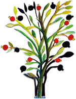 Lebensbaum - Grafik © Jutta Dunkel Lebensbaum